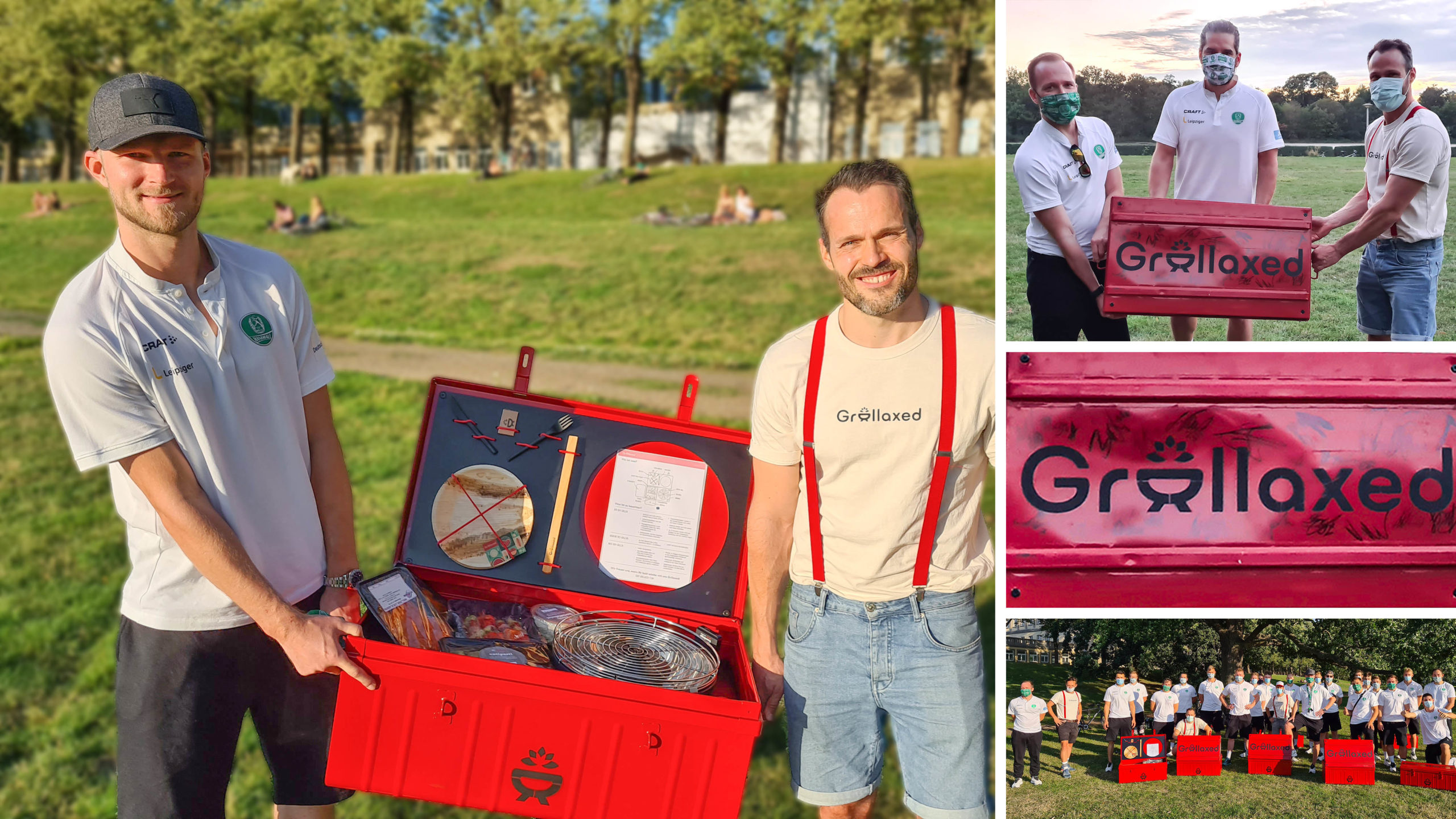 GRILLAXED startet Crowdfunding und unterstützt den DHfK-Nachwuchs!