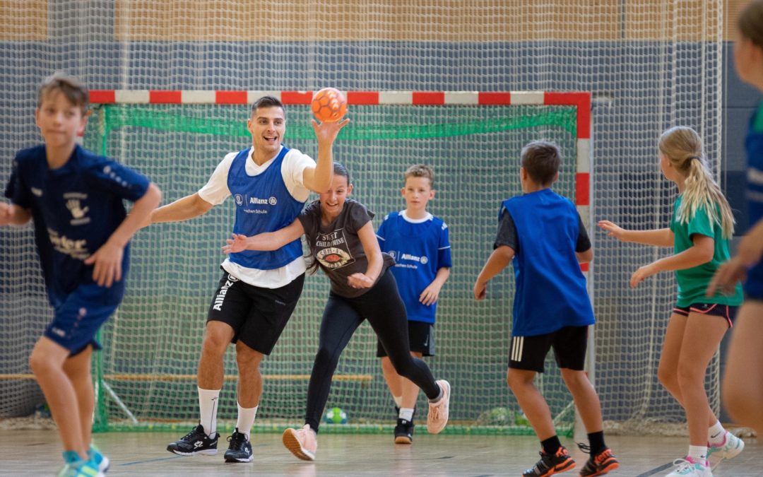 Erstes Allianz Handballcamp der neuen Saison