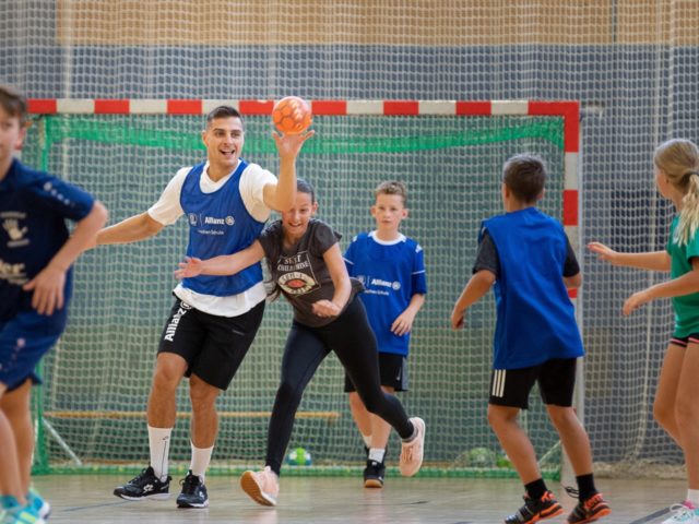 Erstes Allianz Handballcamp der neuen Saison