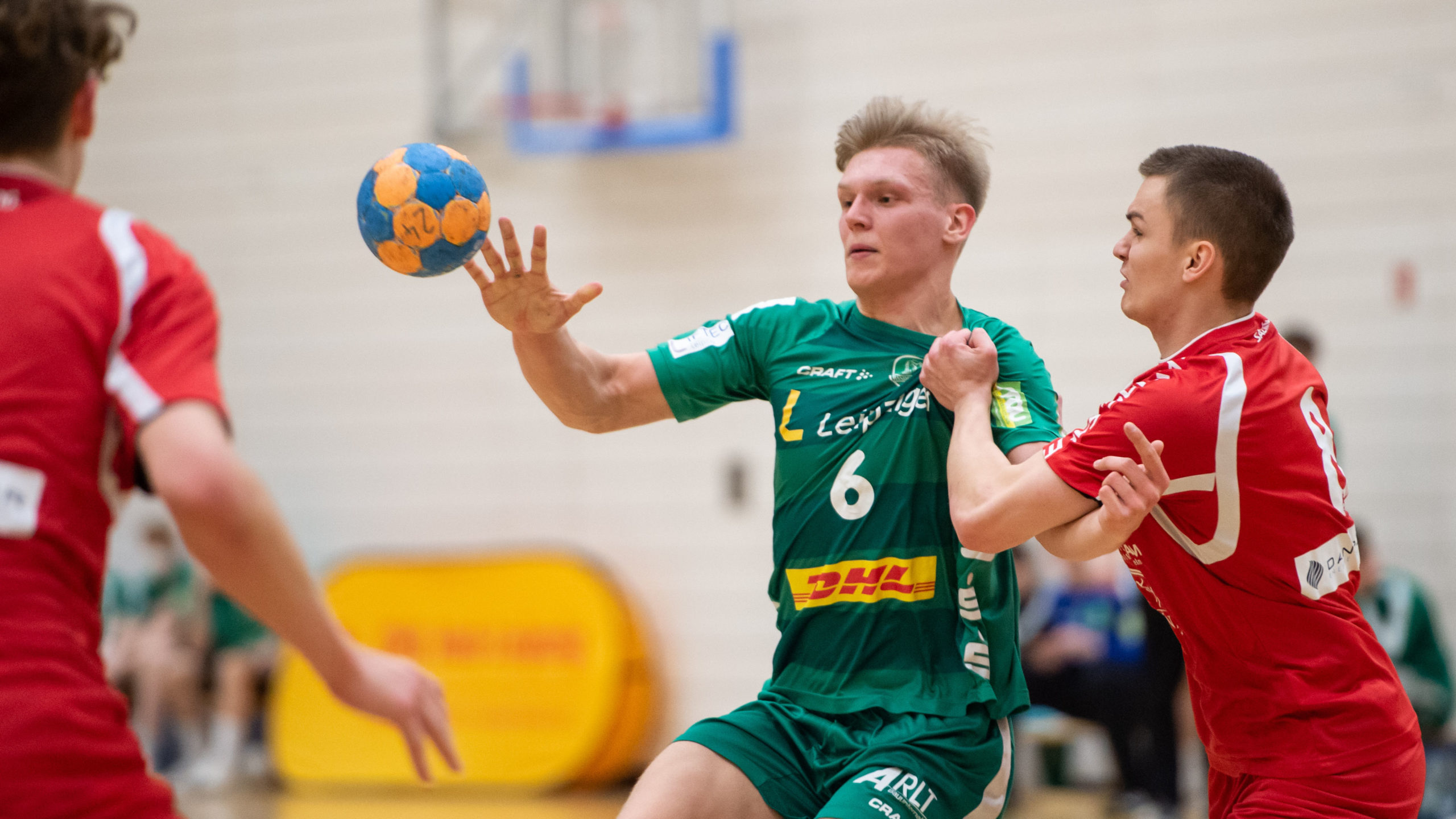GER, Handball, A-Jugend, Restart 2021, Bundesliga, SC DHfK vs VfL Potsdam, 24.04.2021