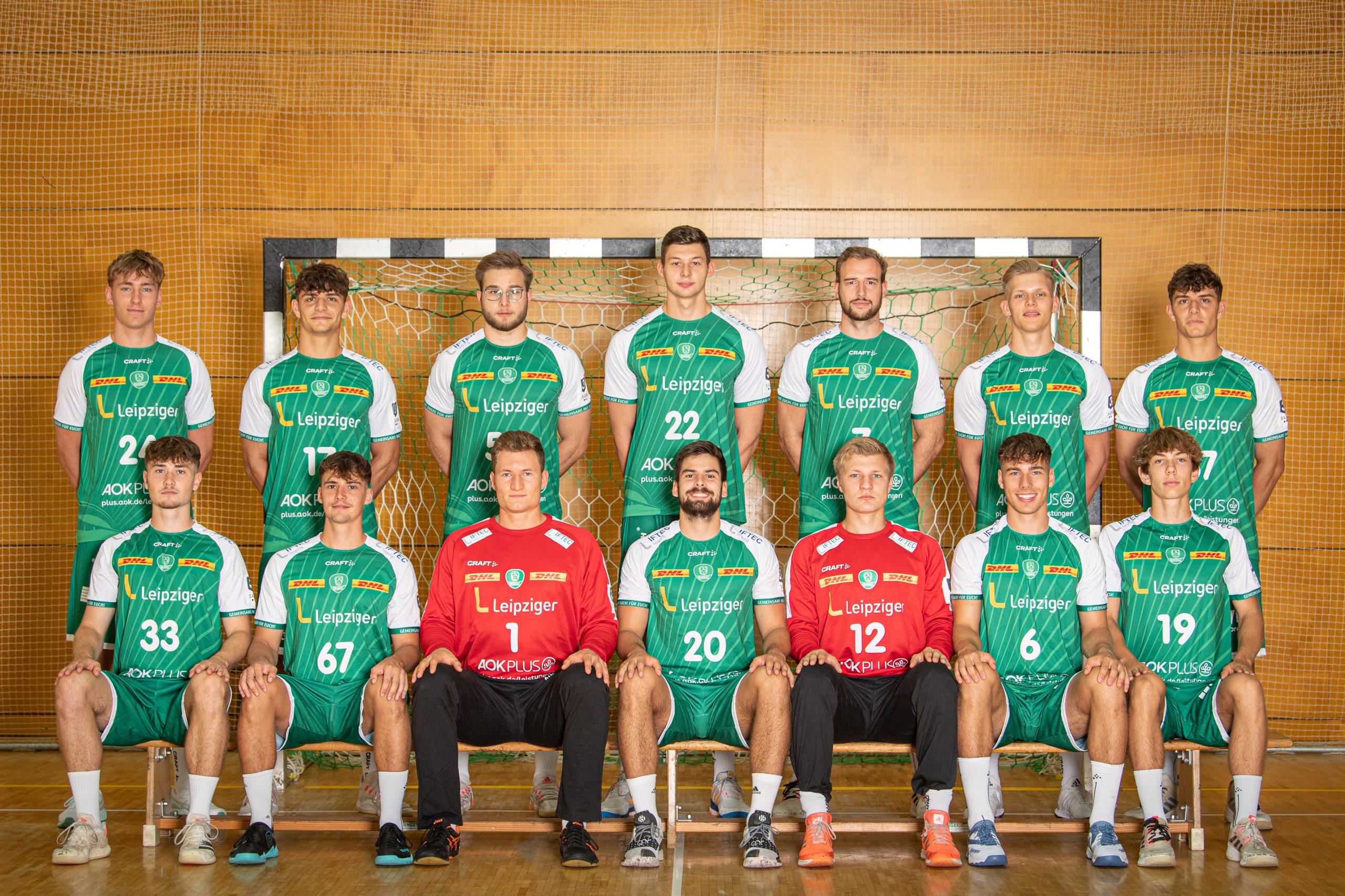 Mannschaftsbild_U23_SC DHfK Leipzig Das Team der U23