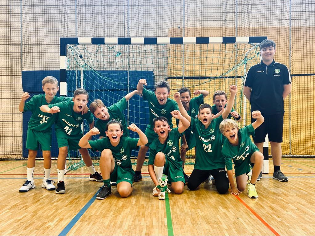 E1_Mannschaftsfoto Das Team der E1-Jugend