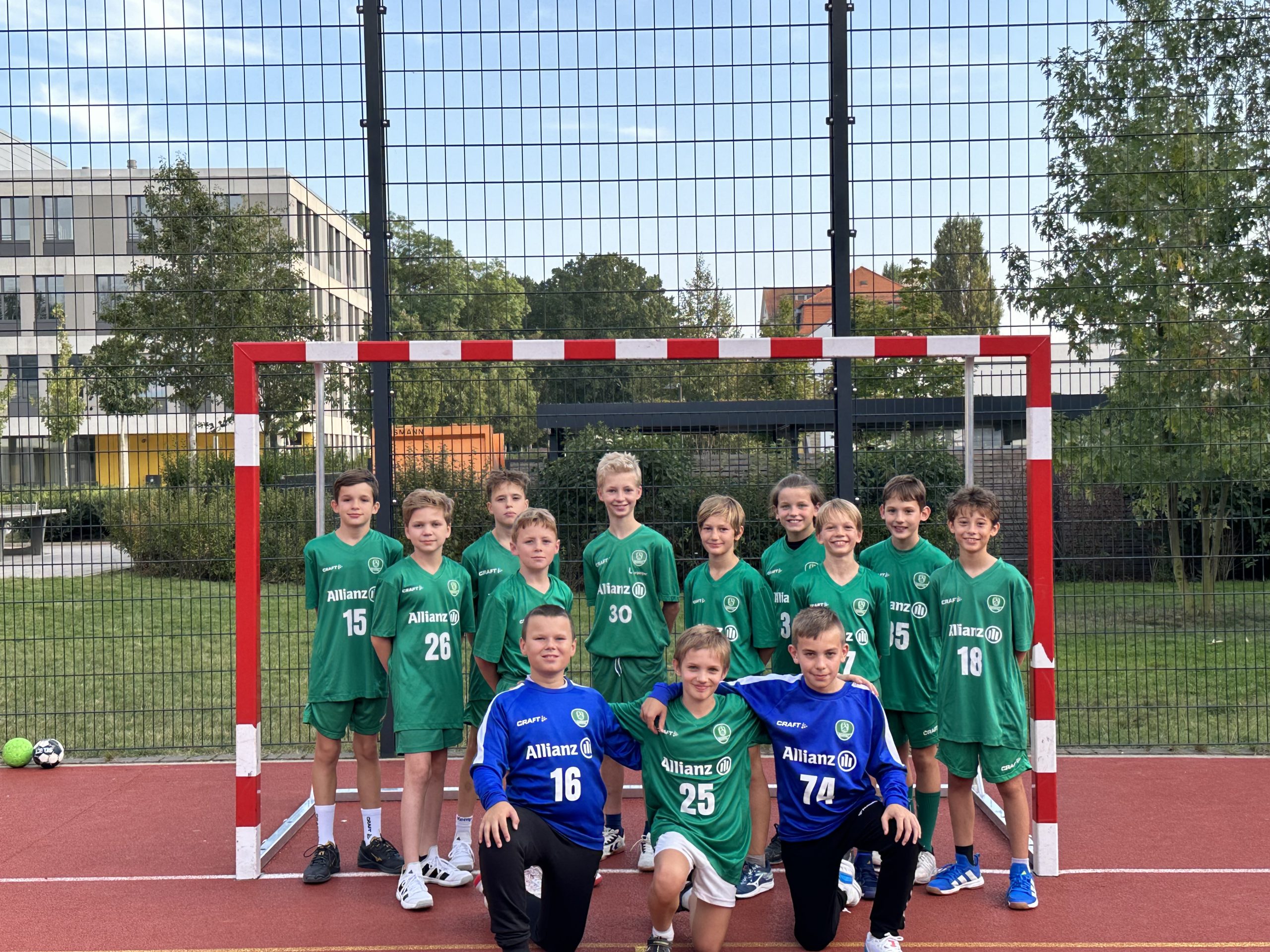 Mannschaftsfoto_D2 Das Team der D2-Jugend