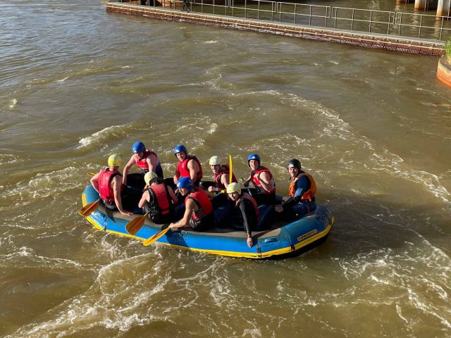Saisonabschluss im Wildwasser